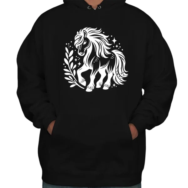 Horse Love Hoodie - Black