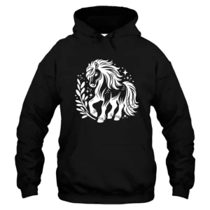 Horse Love Hoodie - Black