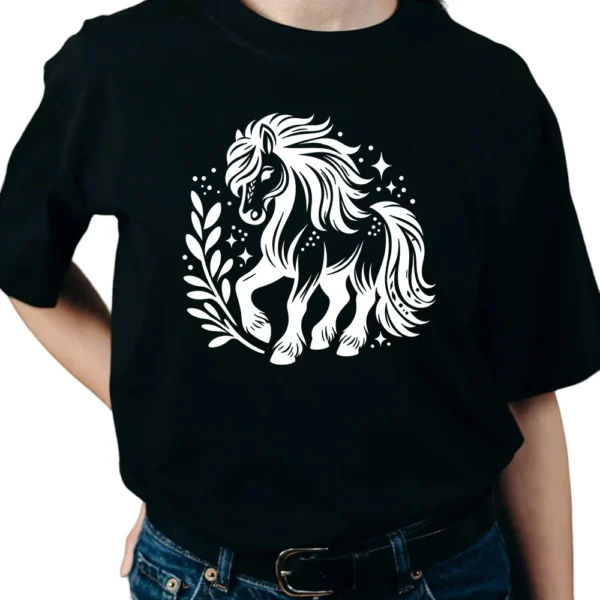 Horse Love TShirt - Black