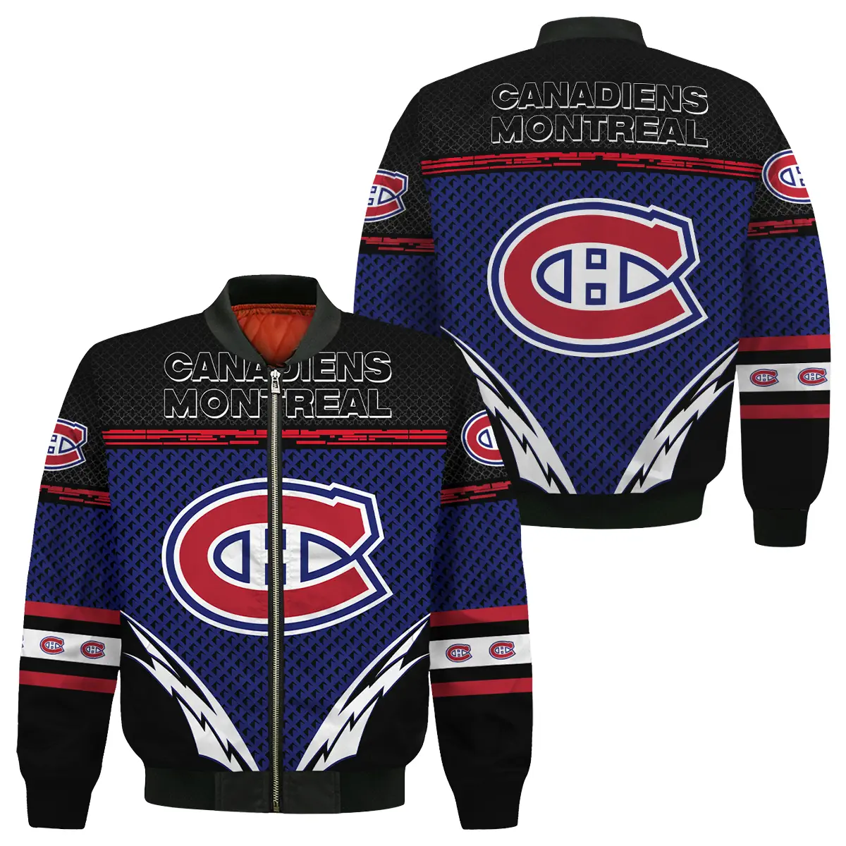 Montreal Canadiens National Hockey League All Over Prints Bomber Jacket MFY241114MCBB