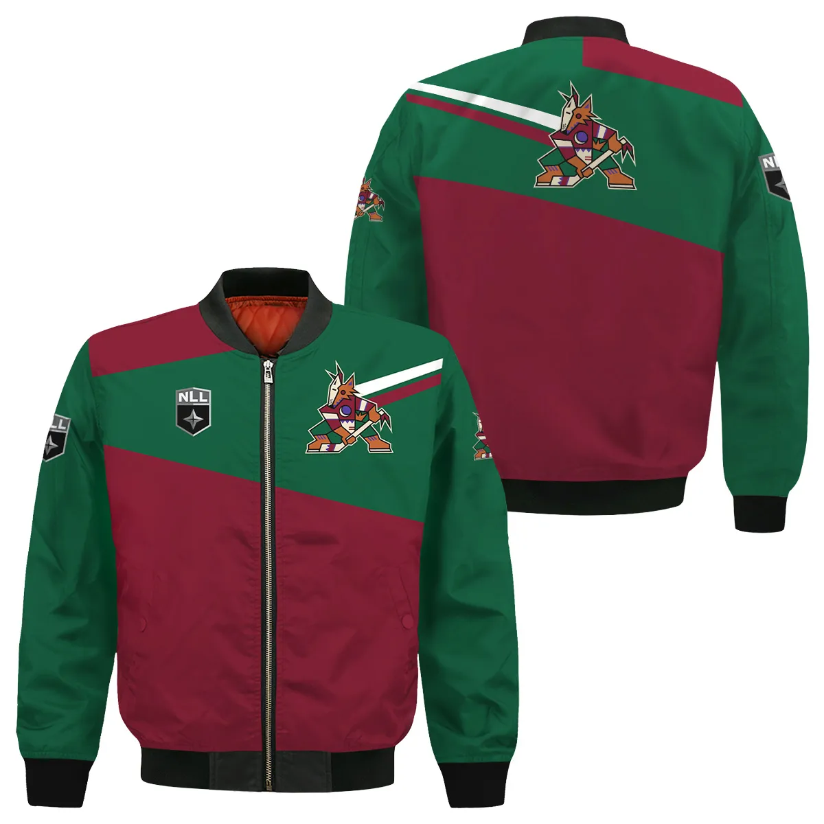 NHL Arizona Coyotes Exclusive All Over Prints Bomber Jacket MFY241114WJ02ACBB