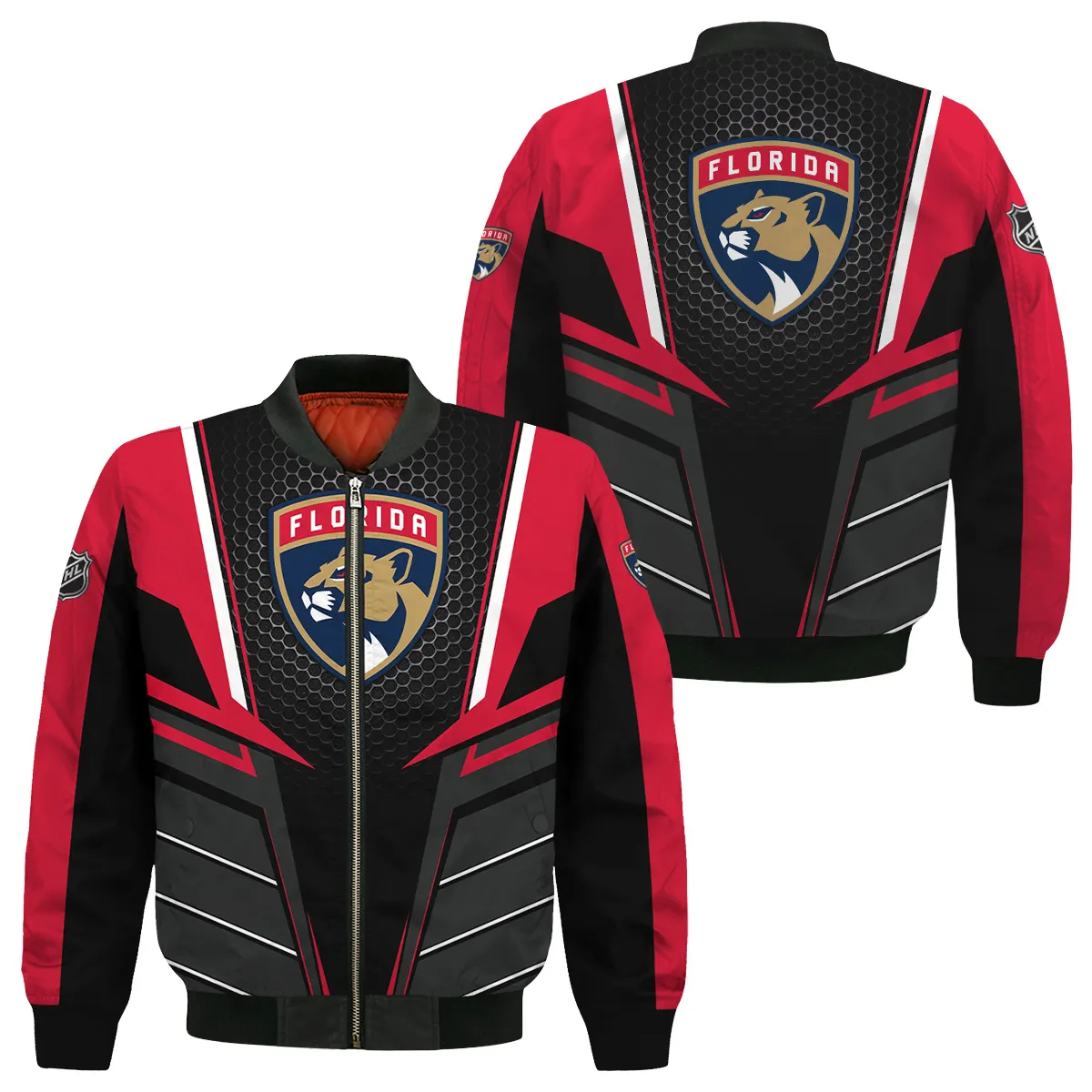 NHL Florida Panthers Exclusive All Over Prints Bomber Jacket MFY241114A01FPBB