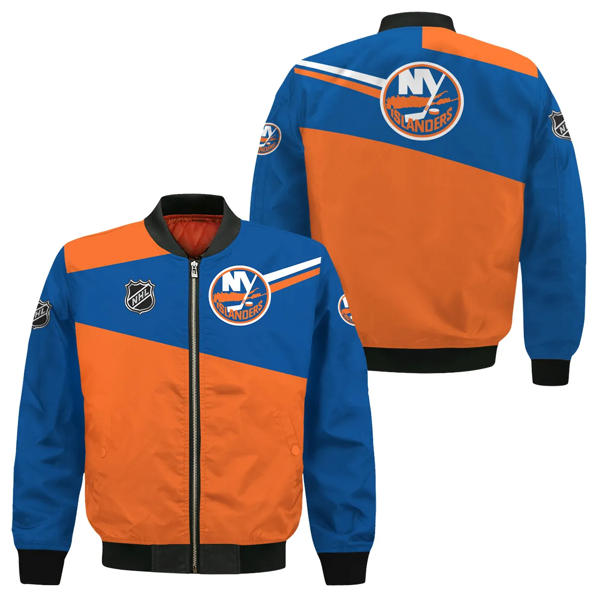 NHL New York Islanders Exclusive All Over Prints Bomber Jacket MFY241114WJ02NYIBB