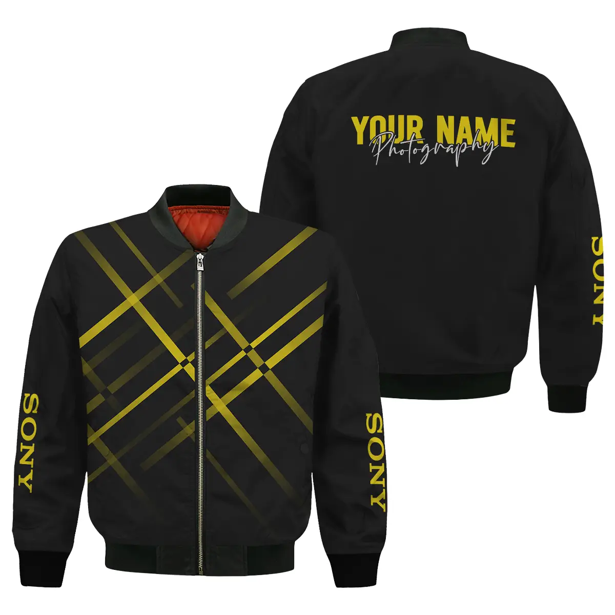 Personalized Gift Custom Name Sony Camera Photography All Over Prints Bomber Jacket MFY241114A1SN2