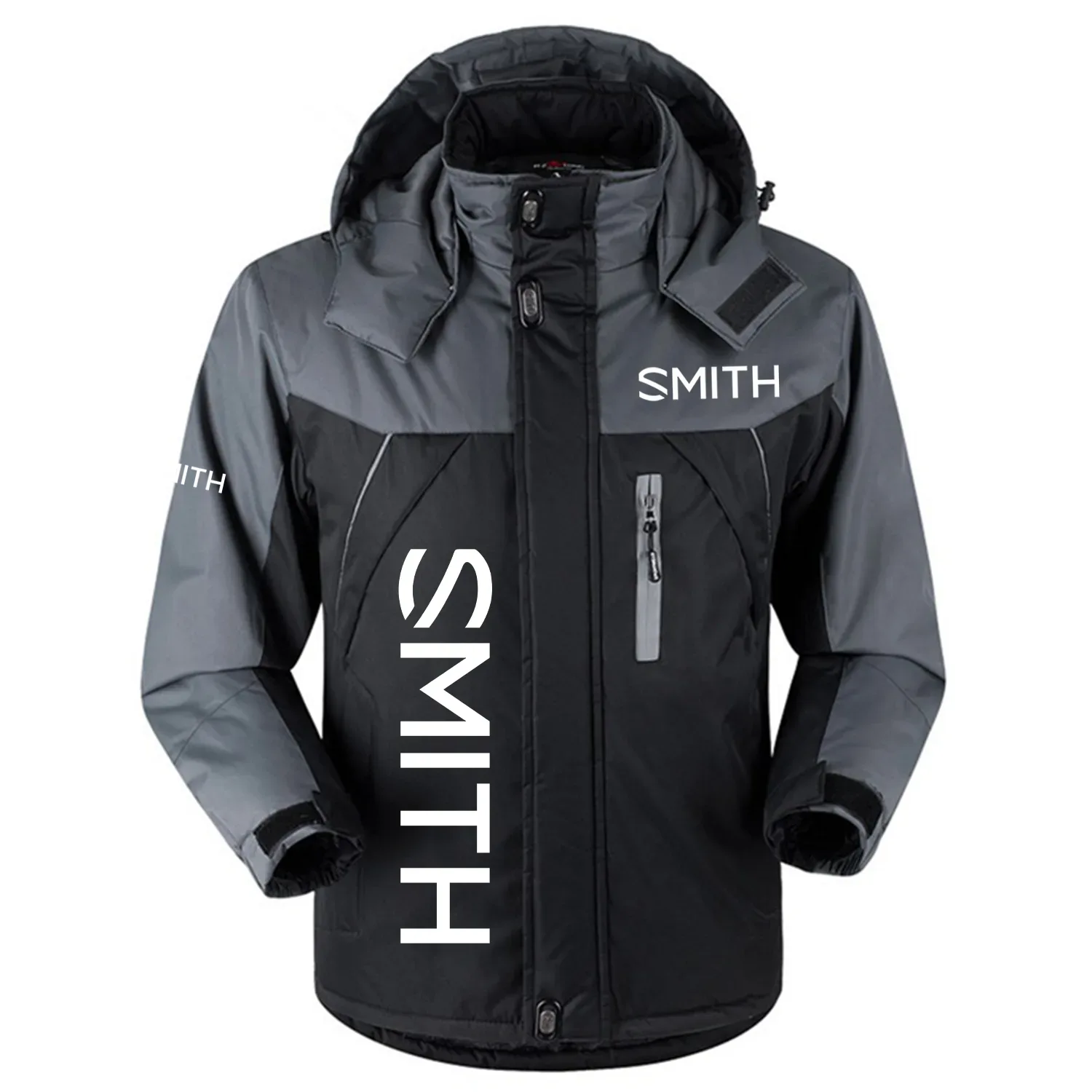 Smith Optics Exclusive Logo Outdoor Charging Suit Plush Thickened Cold Proof Wind Proof Waterproof Jacket Detachable Hood MFYTHCJ241112SOZ