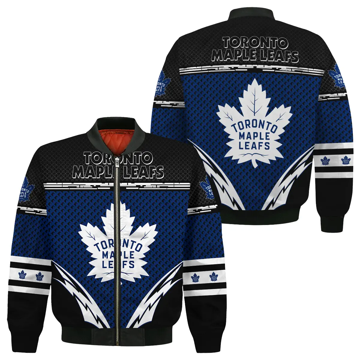 Toronto Maple Leafs National Hockey League All Over Prints Bomber Jacket MFY241114TMLBB