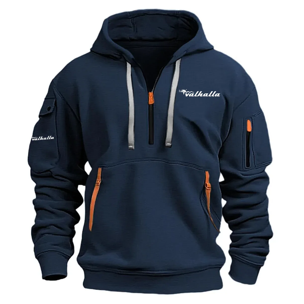 Valhalla Exclusive Logo Tournament Hoodie Half Zipper TTFSHHZ2510VLZ