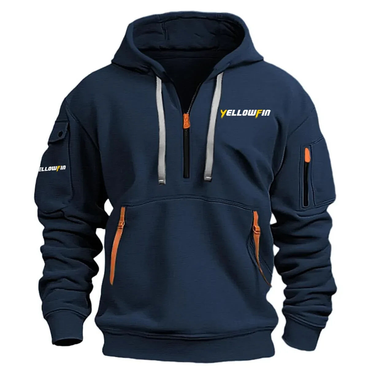 Yellowfin Exclusive Logo Tournament Hoodie Half Zipper TTFSHHZ2510YFZ