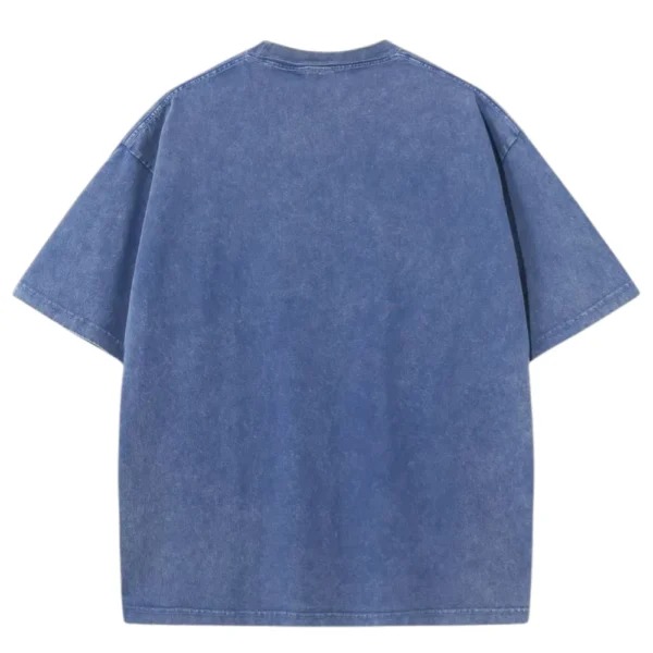 Life Without Horses Washed Tshirts - Blue