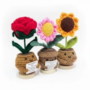 Emotional Support Gift Set 3pcs SunflowerRoseDaisy2