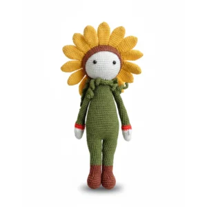 Sunny the Sunflower - Kawaii Amigurumi Plush Toy